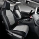 Custom Fit Seat Covers for 2019-2025 Toyota RAV4 Gas Models Black Gray Full Set