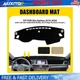For Kia Optima 16-20 leather Non-slip Dash Board Cover Mat Dashboard Carpet 1-5X