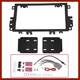 Double DIN Car Radio Stereo Dash Kit Wire Harness For Chevy GMC Pontiac Suzuki