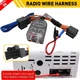 Car Radio AMP Subwoofer Amplifier Plug&Play Wire Harness For Buick Cadillac GMC
