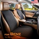 For MERCEDES C E CLASS Front Seat Cover Durable Non-Slip Linen Cushion Protector