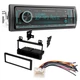 PL-40B Single DIN Car Stereo AM/FM Radio for 1999-2003 Ford F150, F250, F350