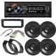Dual XRM59BT & JBL Stage3627F 6.5"  Front/Rear Speakers for 2002-2005 Dodge RAM