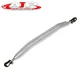 Front Lower Suspension Strut Rod Bar Brace SILVR For 2002-2006 Mitsubishi Lancer
