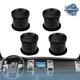4PC Black Dashboard AC Vent Ducts Fits 2004-2008 Ford F150 - HVAC Air Duct