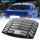 Fits 13-20 Scion FR-S Toyota 86 Subaru BRZ Gloss Window Louver Sun Shade Cover