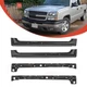 4PCS Rocker Panels For 1999-07 GMC Sierra Chevy Silverado 1500 2500 Extended Cab