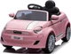Fiat 500 12V Battery Duodrive Kidpro Ride-On Car with Dual-Drive Mode, Manual an