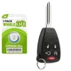 Replacement For 08 09 10 11 12 13 14 Dodge Avenger Keyless Entry Key Fob