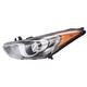 Driver Side Headlight For Hyundai Elantra GT 2013-2017 Halogen with Bulb(s)