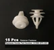 15 x 9mm Door Trim Panel Clip Nylon Retainer Fastener Rivet Fit Honda 1990-On