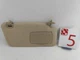 2006-2008 SUBARU FORESTER PASSENGER RH SUN VISOR OEM CLOTH W MIRROR