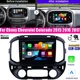 GPS 9" Android 13.0 Stereo Radio Navi Carplay WiFi For Chevy Colorado 2015-2017