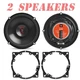 JBL Stage3 627F 2-Way 6.5" Fits Front or Rear Speakers For 2011-2020 Kia Optima