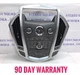 10-12 Cadillac SRX Navigation Climate Control Radio panel 20927854  "G010C" 