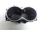 2019 INFINITI Q60 Front Console Dual Cup Holder Black Plastic W/Silver Trim OEM