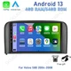 4+64GB Android 13 Apple Carplay Car Stereo Radio GPS Navi For 2004-08 Volvo S80