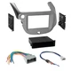 Double DIN Single DIN Car Stereo Radio Install Dash Kit for 2009-2013 Honda FIT