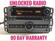 UNLOCKED 08-10 Saturn Vue AM FM Radio Stereo AUX 6 CD Player Radio     GM1069