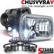 60W 7x6" 5x7 LED Headlight Bulb DRL For Mazda Pickup B2000 B2200 B2600 1986-93