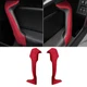 Suede Red Interior Door Handle Trim For Toyot@ 86 /Subaru BRZ 12-2020 Scion FR-S
