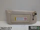 OEM 1995 Cadillac Seville SLS 4.6L  Passenger Sun Visor Gray Illuminated