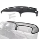 Grey Dash Cover For Dodge Ram 1500 2500 3500 01-02 Molded Dashboard Overlay Cap