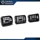 3Pcs A/C Air Heater Dash Bezel Vents Fit For 1998-02 Dodge Ram 1500 2500 3500 