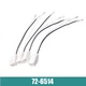 4pc 72-6514 Door Speaker Wire Adapter Wiring Harness For Dodge Jeep Chrysler Car