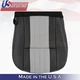 2003 For Ford F150 Harley Davidson Driver Bottom Leather Seat Cover BLK/Gray