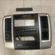 2009-2012 Dodge Ram 1500 2500 Dash Radio Bezel Trim Vent Panel OEM Silver