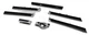 2014 PORSCHE CAYENNE HYBRID (958) FRONT REAR LEFT RIGHT TRIM SET 7 (PIANO BLACK)