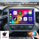 For 2014-2018 Chevrolet Silverado GMC Sierra Apple Carplay Car Radio GPS NAVI