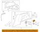 GM OEM 16-20 Envision Quarter Panel Interior Trim-Bezel 23145401