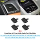 4pcs Auto Front Rear AC Vent Grille Tab Clip Slider For Volvo XC90 V90 S90 15-24