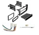 COMPLETE INSTALLATION /SGL/DBL DIN Dash kit for 2009-2013 TOYOTA COROLLA (GRY)