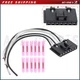7 Wire Resistor Connector Plug Pigtail Blower Motor For GM Buick Cadillac Chevy