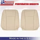 2015 to 2017 Fits Ford F150 Lariat Driver &Passenger Tops Leather Covers Tan