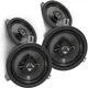 4 Pack Kicker Speaker Upgrade for Jeep Wrangler JK JKU 2007-2018 77KICK10