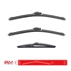 Front and Rear Windshield Wiper Blade For Toyota RAV4 2013-2018 Set 16" 26" 10"