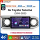 Carplay 4+64G Android15 Car Stereo Radio GPS Navi FM For Toyota Tacoma 2016-2021