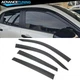 Fits 23-26 Honda HR-V Window Visors 4PCS Acrylic Rain Sun Side Deflectors Set