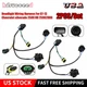 2PCS Headlight Wiring Harness FOR 2007-2011 Chevrolet Silverado 1500 HD 25962806