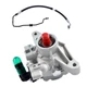 LABLT Power Steering Pump w/ Pressure Hose Kit For 2006-2011 Honda Civic 1.8L l4