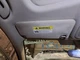 2017 Honda Civic Driver Left Sun Visor with Illumination - Used, Gray