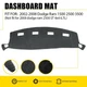 Gray Dash Mat Cover Dashboard Pad For 2002 2003-2008 Dogde Ram 1500 2500 3500 EE