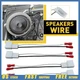 Pair 2 (4) Metra Wire Speaker Adapters Fit Select Toyota 1987-Up Car 72-8104