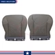 Toyota RAV4 Fits 2006 -2012 Front Left Right Bottom Ash Gray Leather Seat Covers