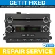 2004 -2010 Ford Lincoln Mercury Radio Stereo Am Fm -REPAIR SERVICE!