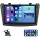 For Mazda 3 2010-2013 9" Car Stereo Radio Carplay Android 12 GPS Navi WIFI 2+32G